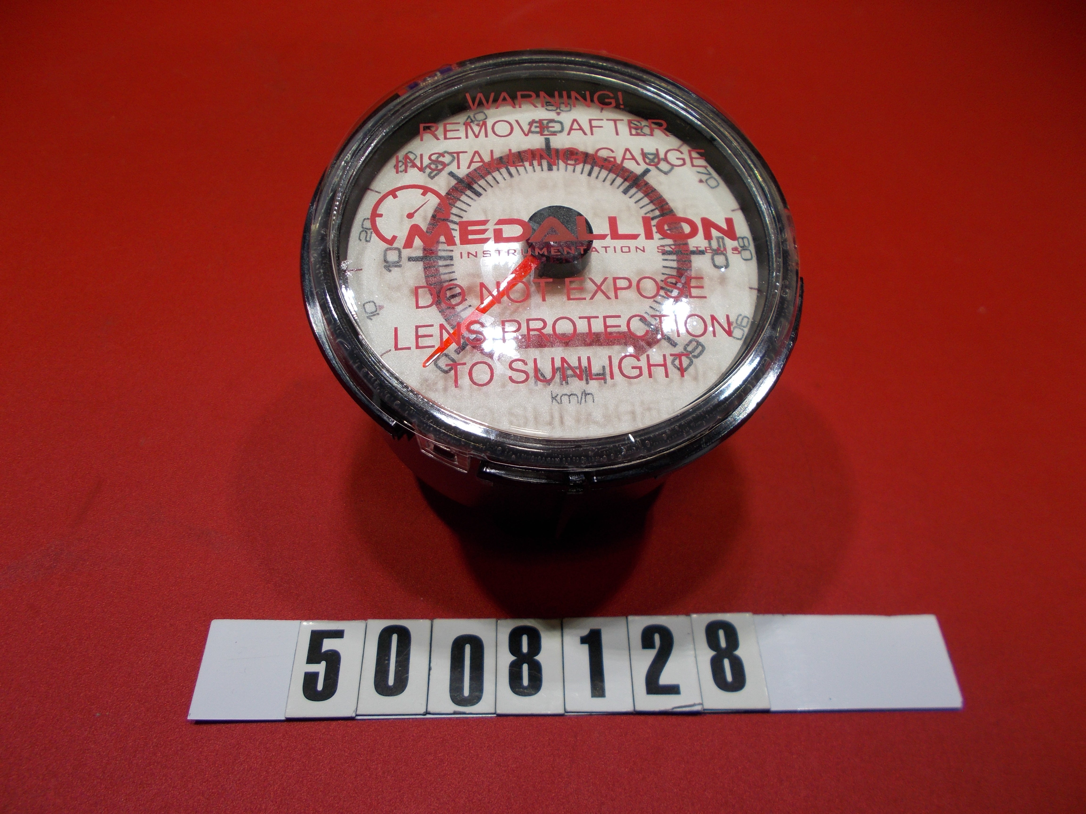 "GAUGE-SPEEDO RED LINE DIAL 3"" M3 10' - 11'"