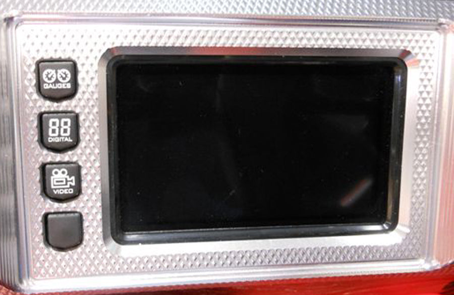 "SCREEN-4 BUTTON '13 X-STAR DASH LEFT SIDE 4"" X 2.5"""