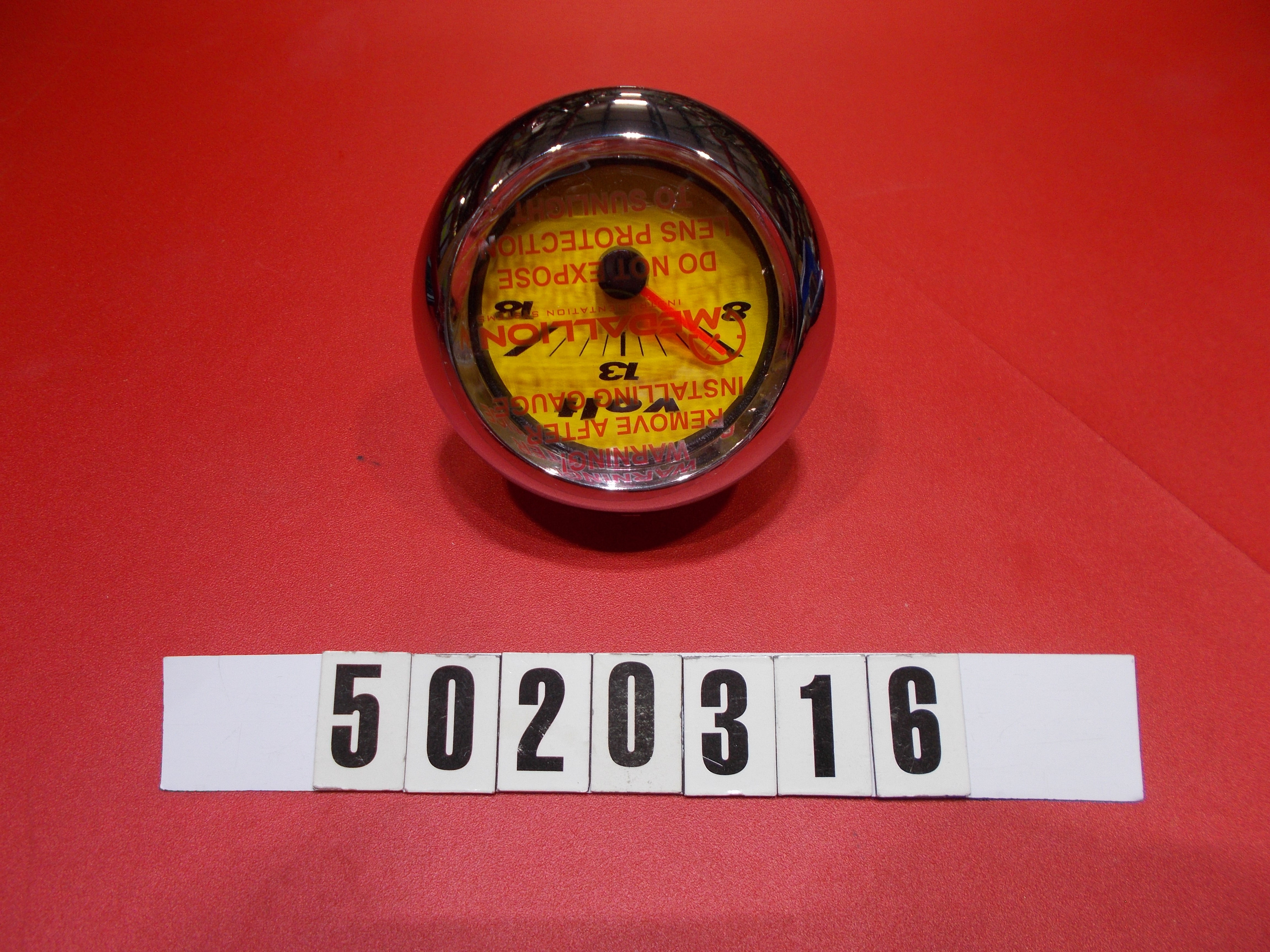 GAUGE-VOLT YELLOW 03-05