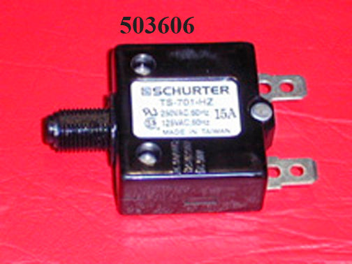 BREAKER-CIRCUIT 15 AMP (12V RECEPT)