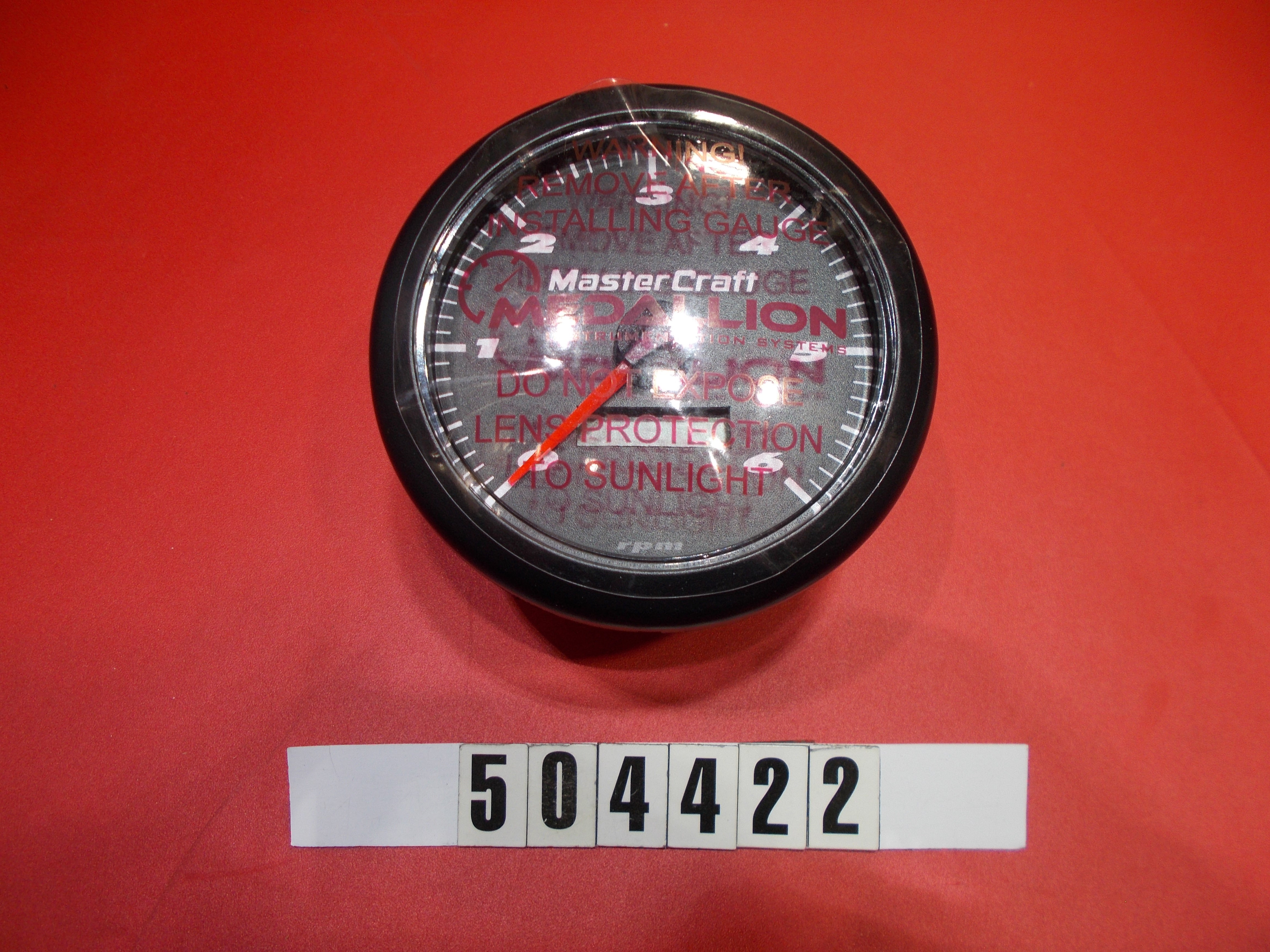 GAUGE - TACH / HOUR BLACK