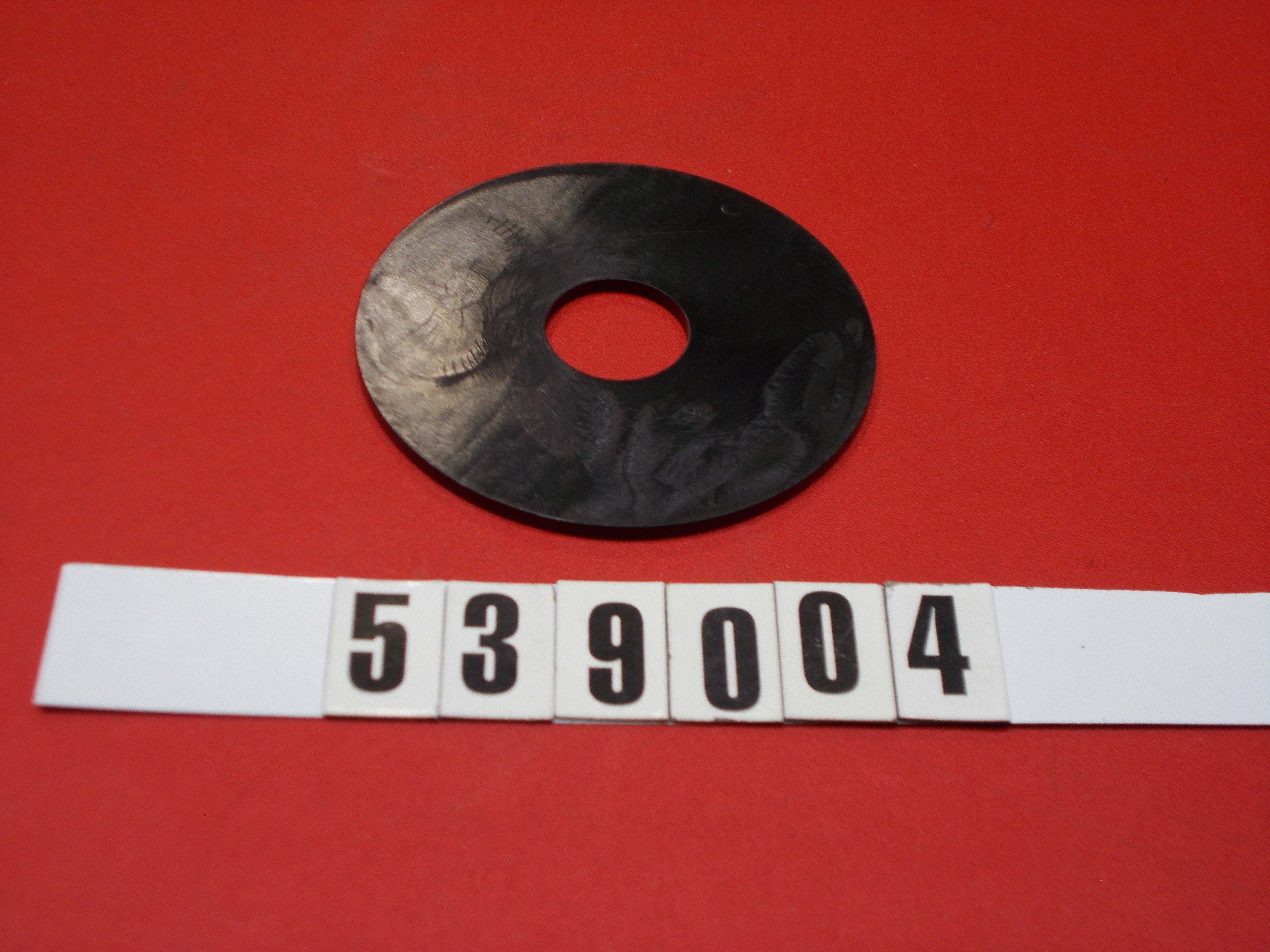 "WASHER SURF TAB BLACK 2-3/4"" O.D. X 3/4"" I.D. LENCO"