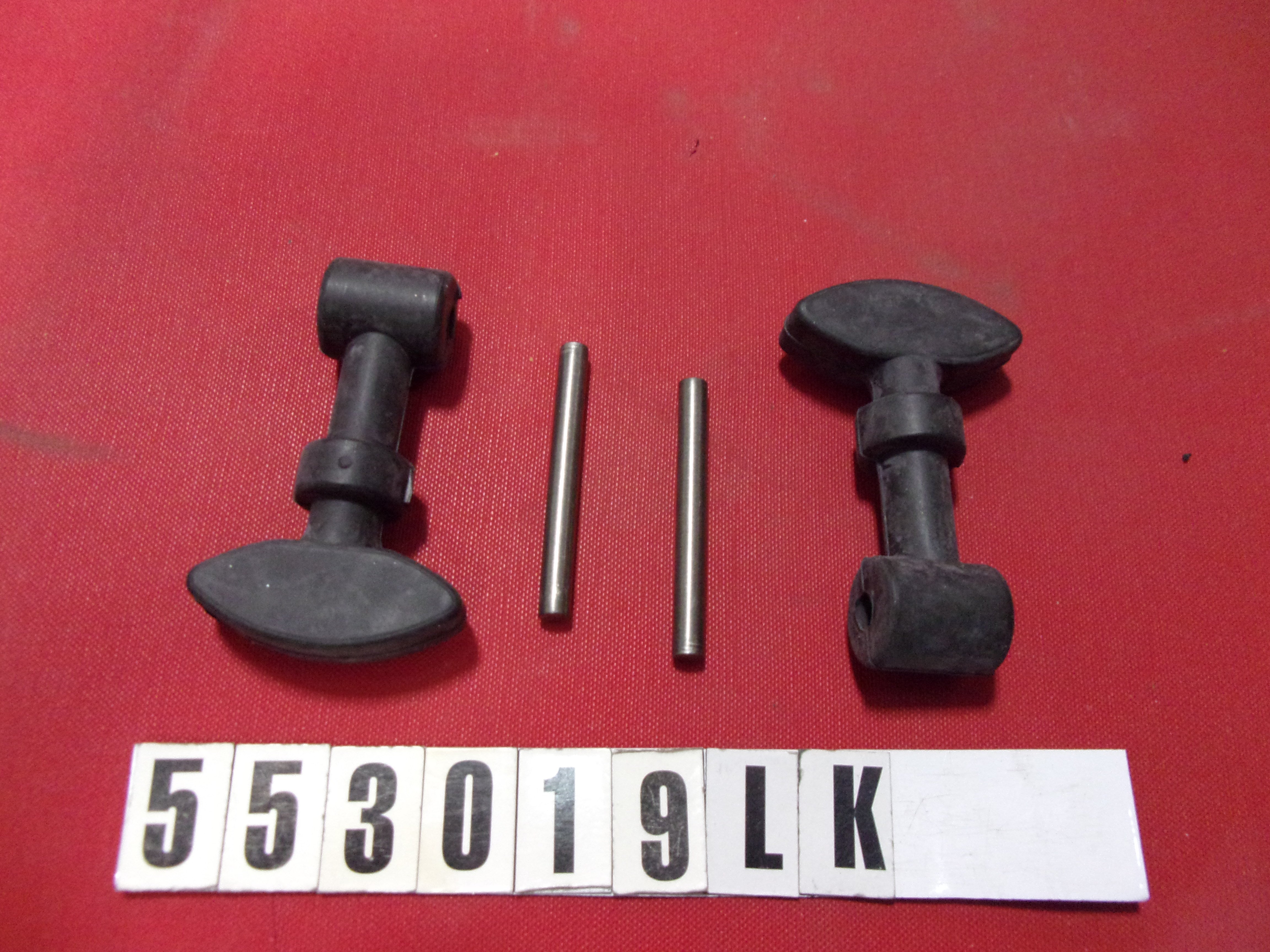 "COOLER- CORDOVA T-LATCH KIT, UNCLUDES RUBBER T LATCH AND SS PIN"