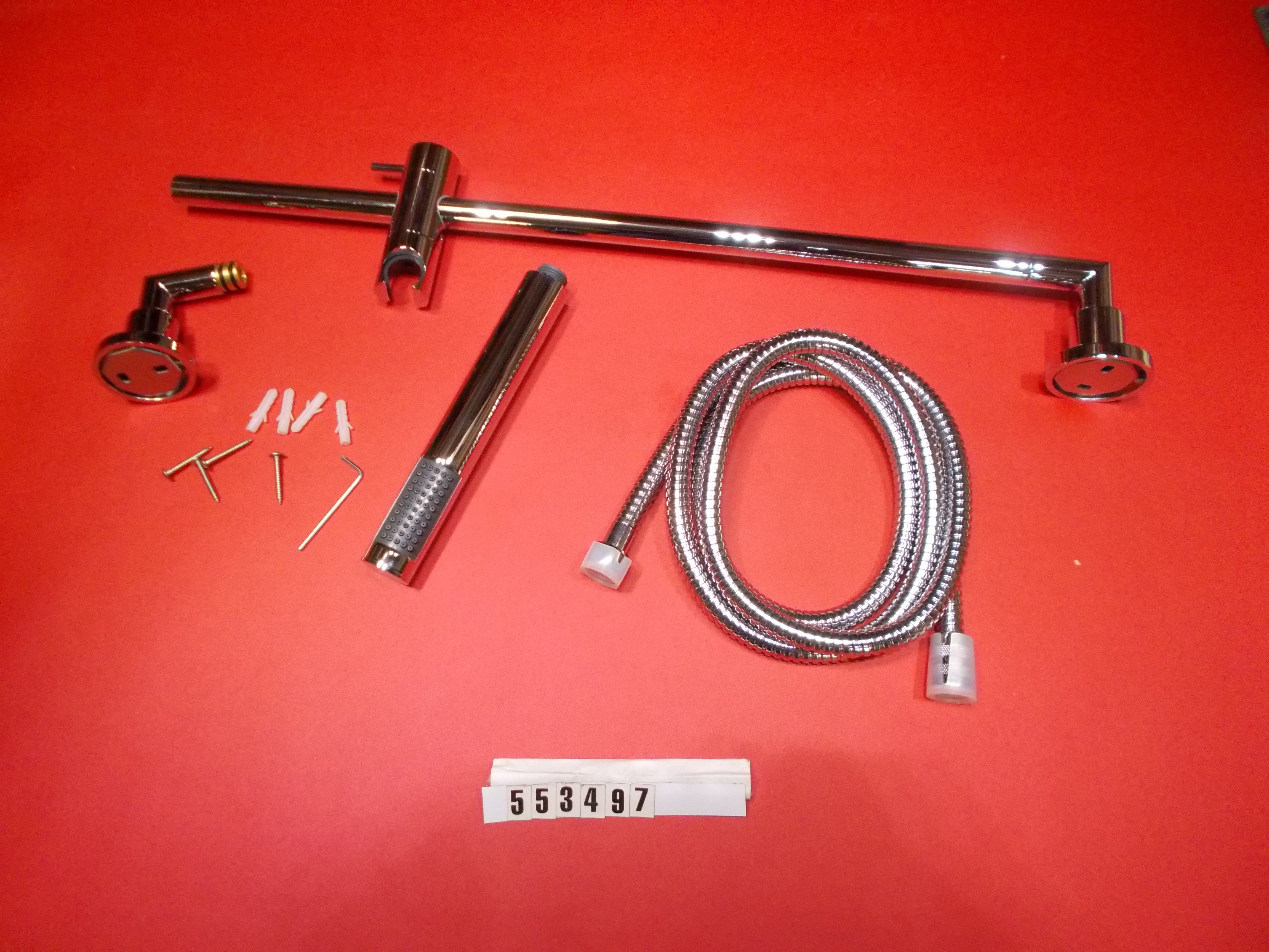 SHOWER HEAD-KIT SS 300 '09 W/5' HOSE & FITTINGS