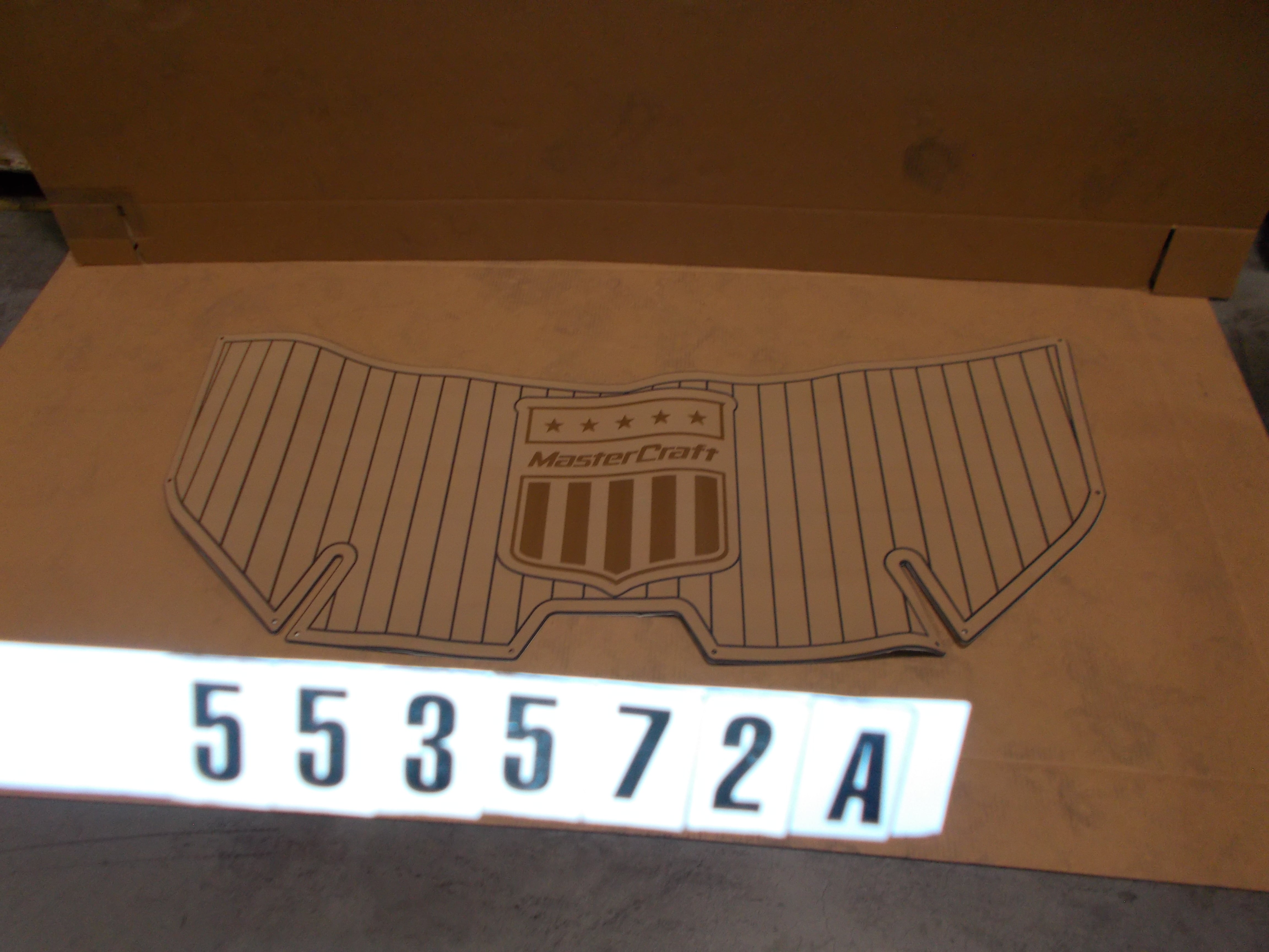 PAD-SWIM PLATFORM TEAK LOOK X20/X23 WITHOUT HANDLE CUTOUTS