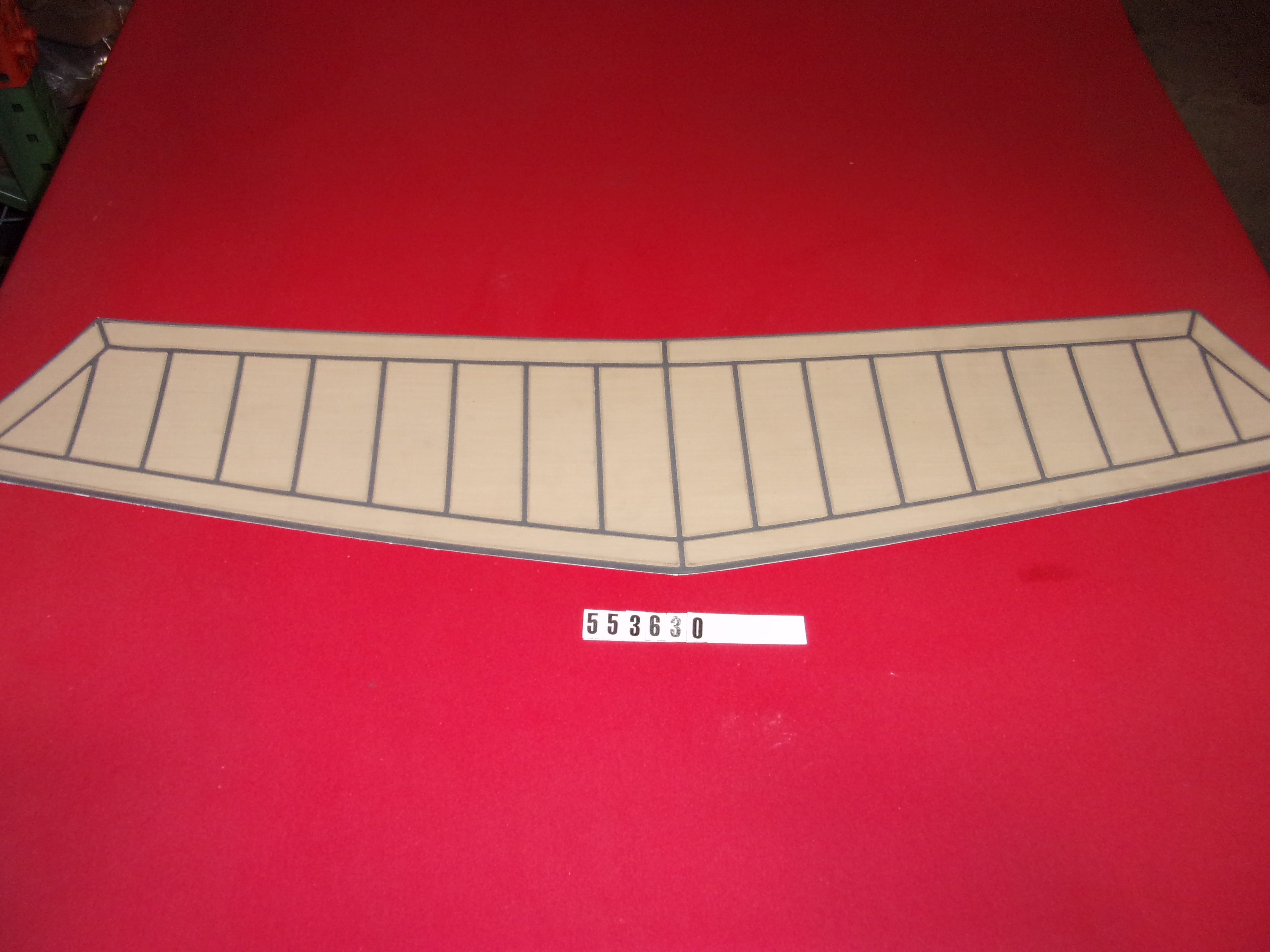 PAD-TEAK TRANSOM STEP X30 '13-'14 STEWART