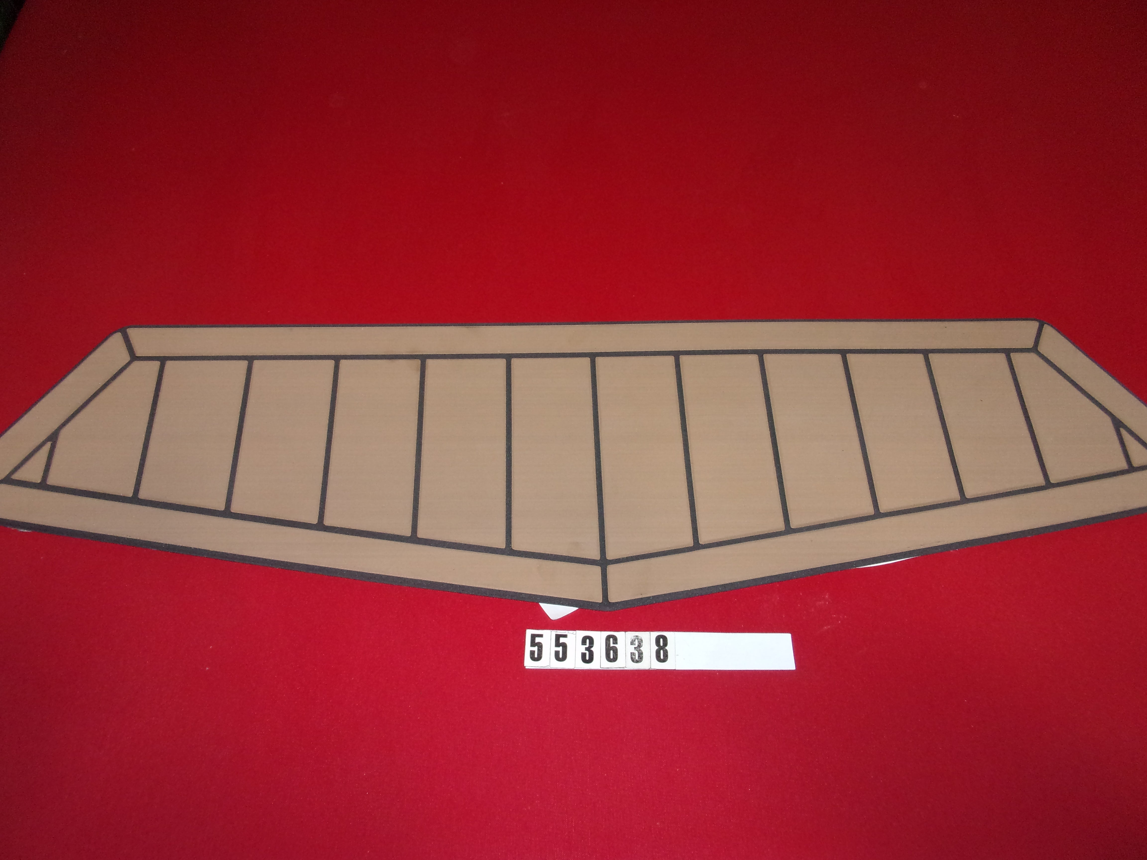 PAD-TEAK TRANSOM STEP X10 '13-'14 STEWART