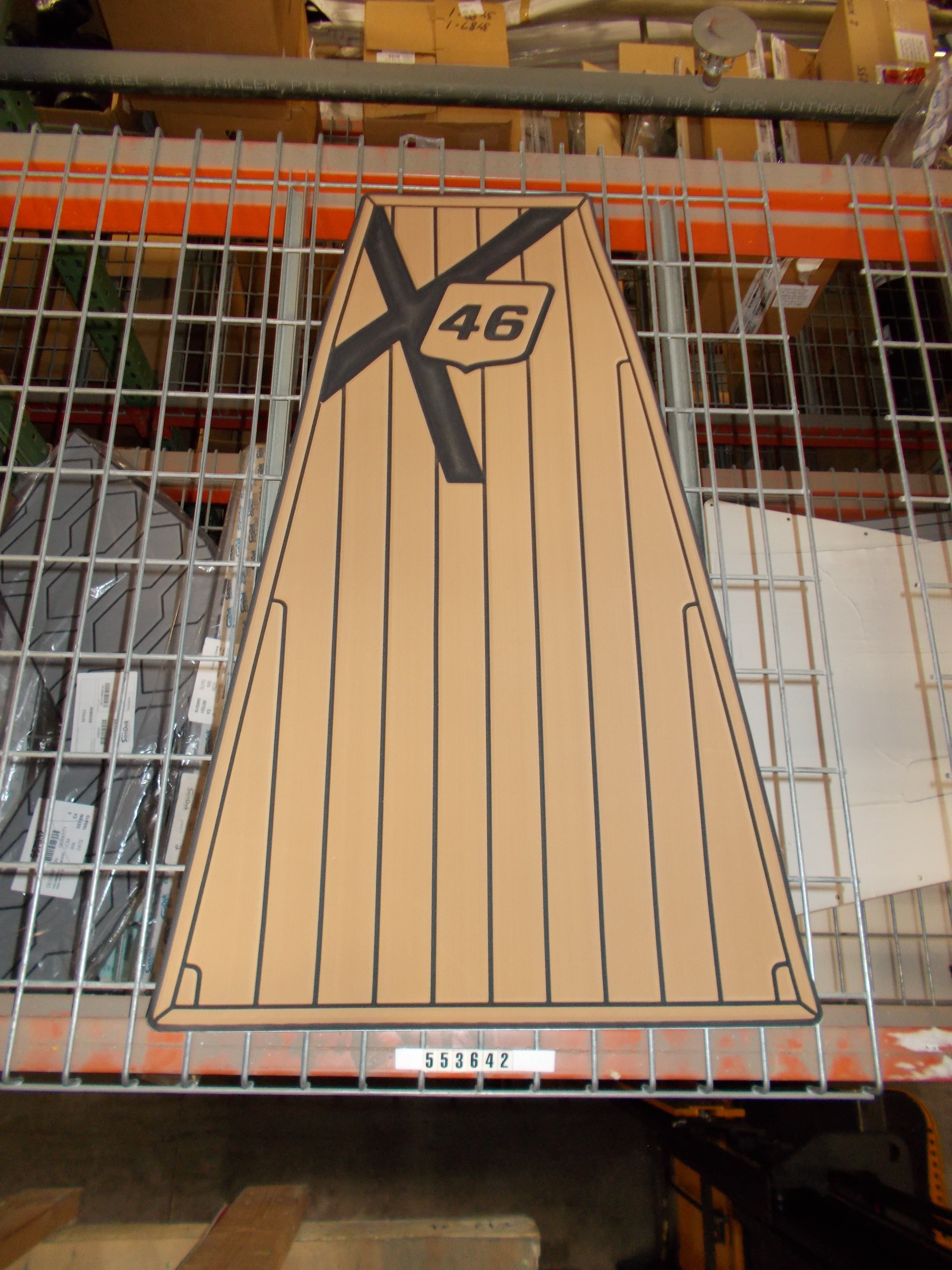 PAD-MOTORBOX WALK TEAK X46 '16