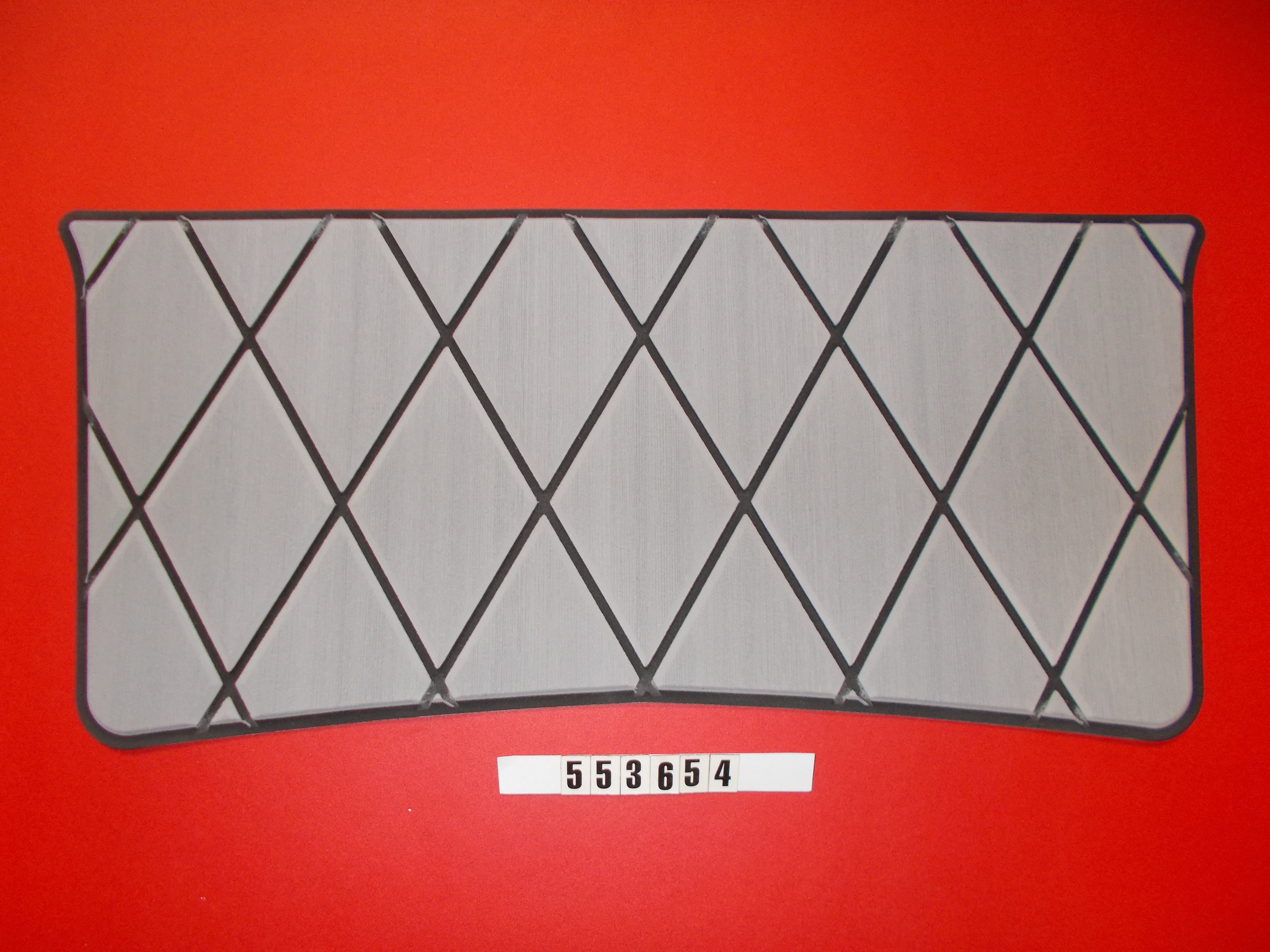 PAD-TRANSOM STEP CENTER HATCH GRAY X23 '15