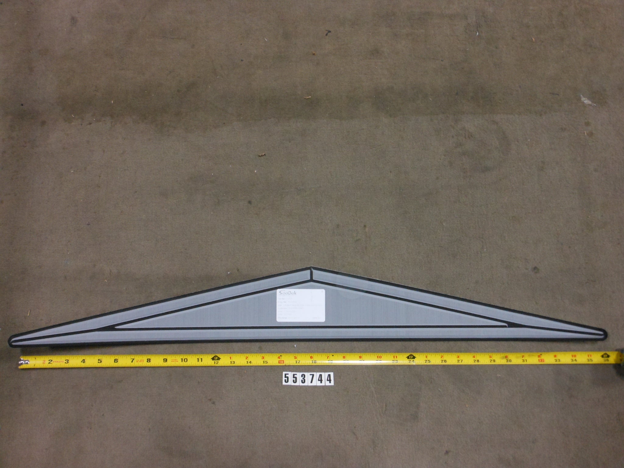 PAD-TRANSOM STEP CENT DECK - X20 '16