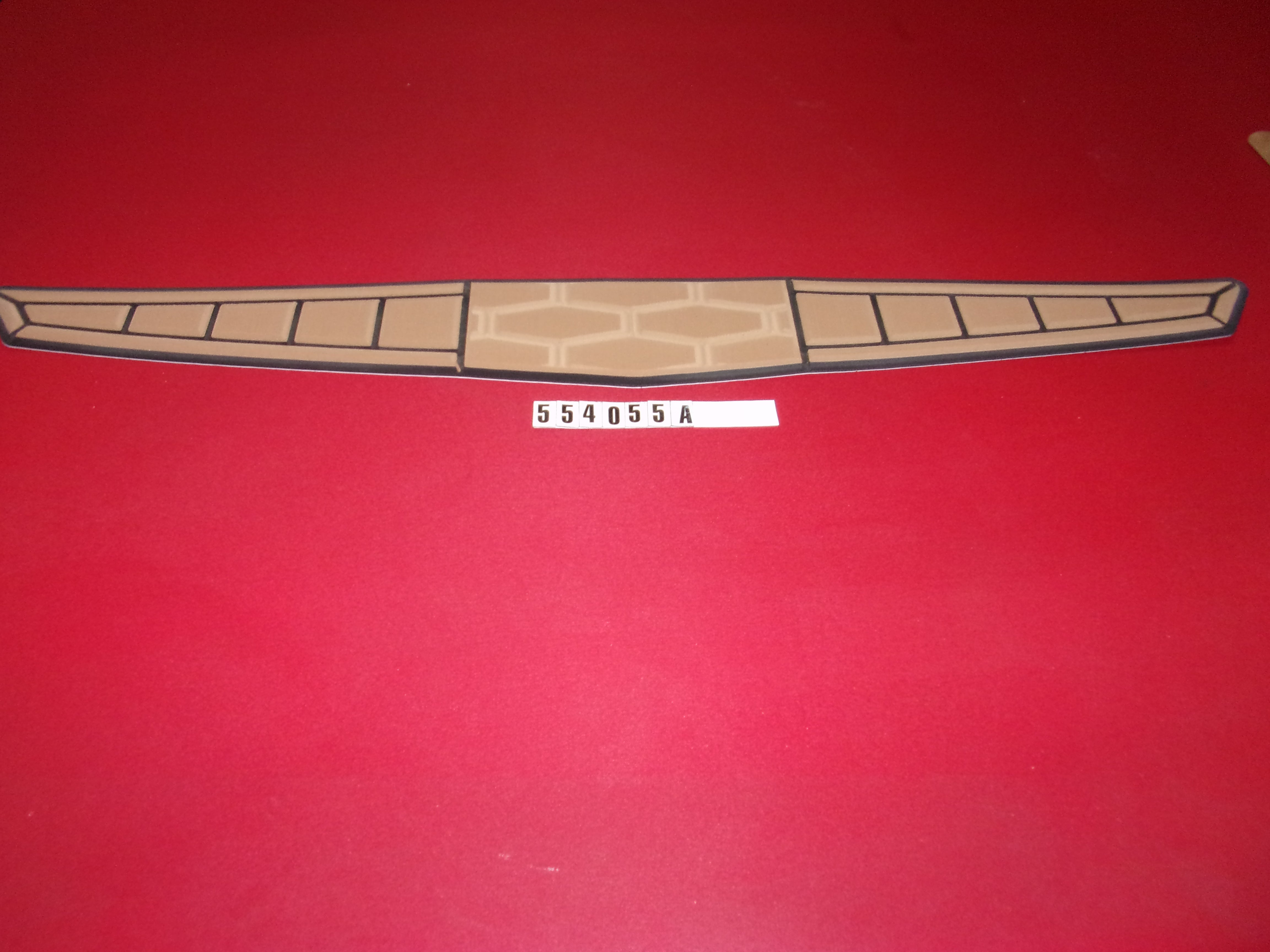 PAD - TRANSOM STEP - CENTER DECK - TEAK X24