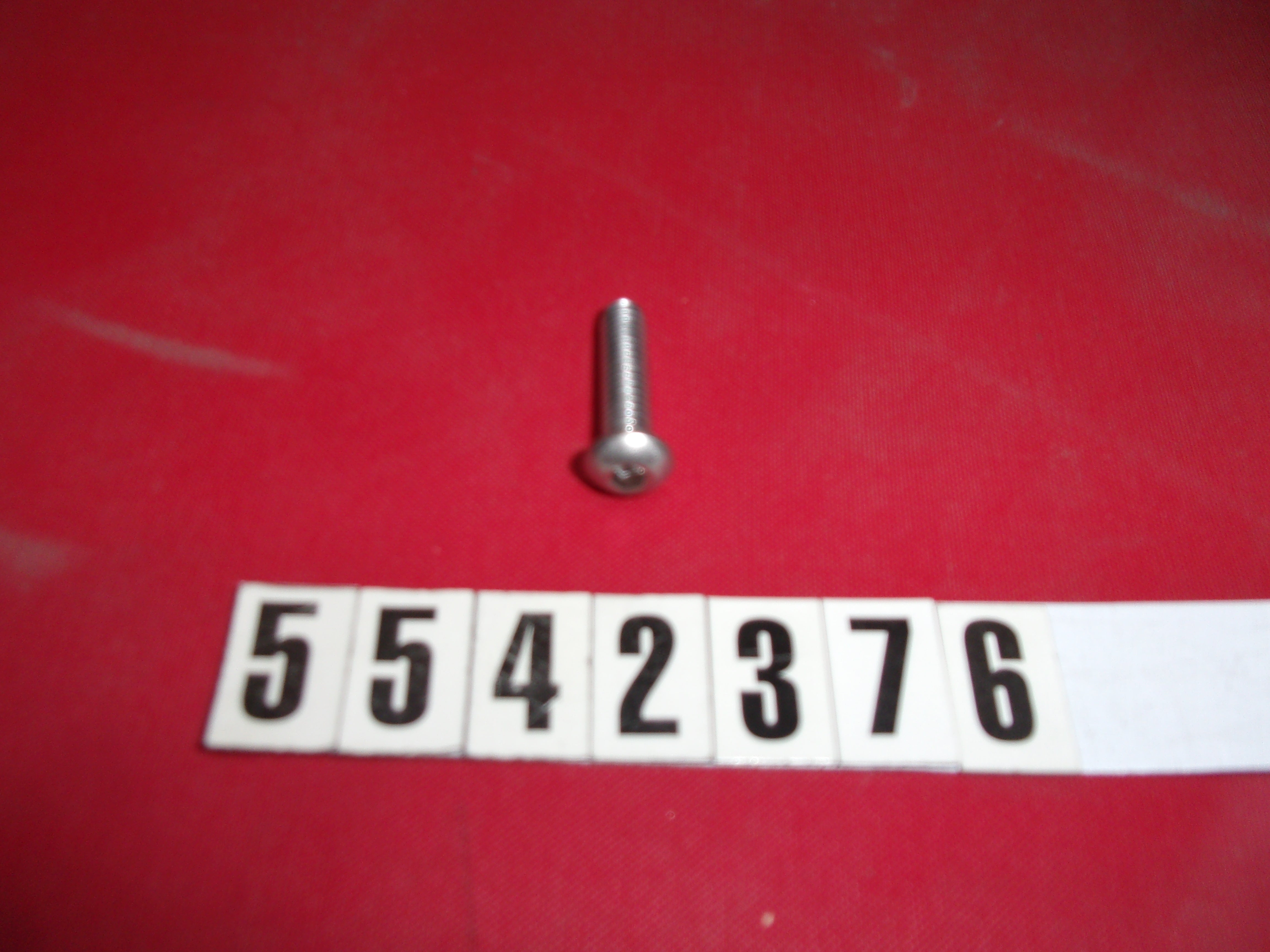 "SKI RACK BOLT BHCS 1/4-20 X 1"" #6"