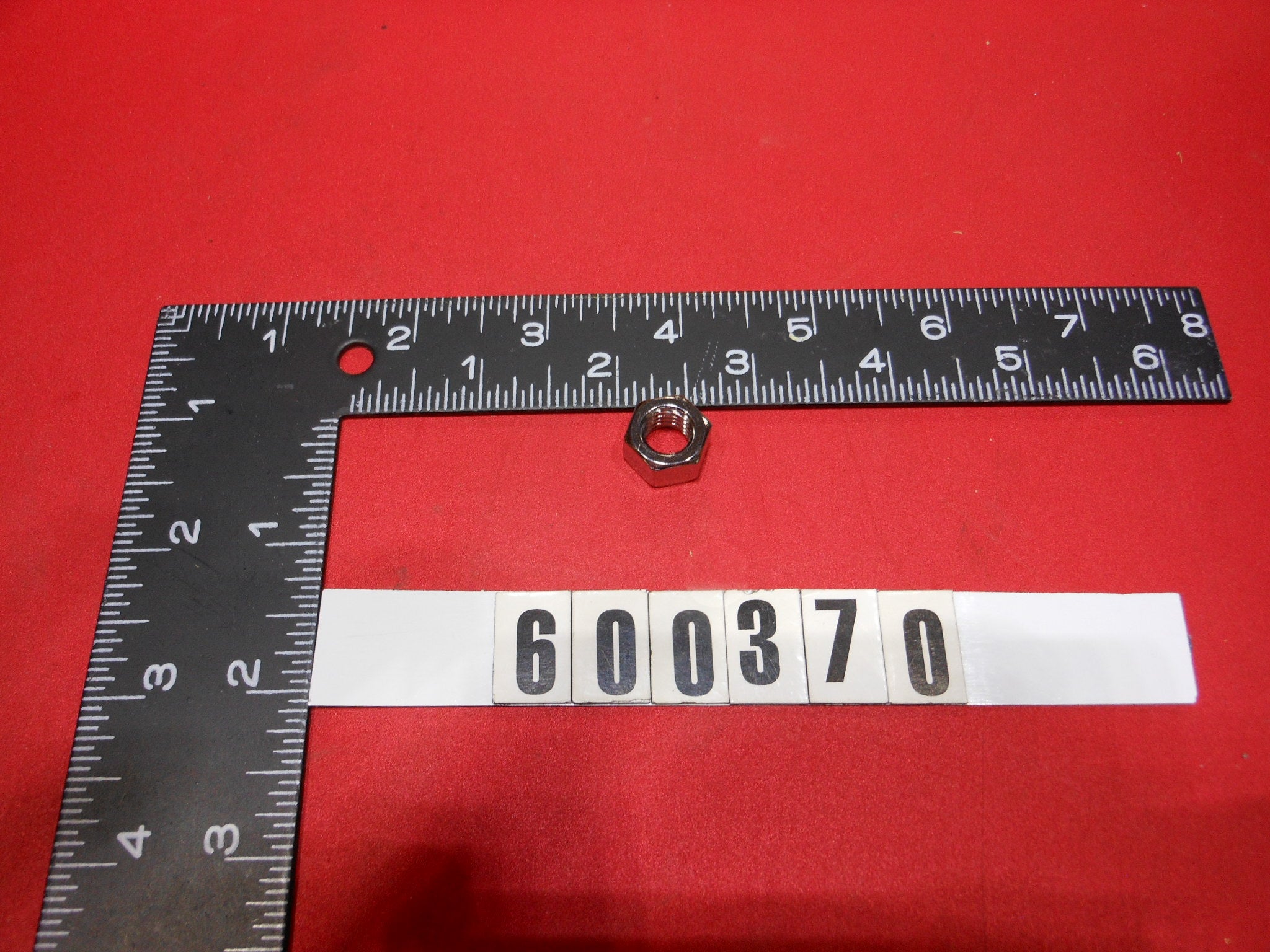 NUT HEX 3/8-16 SS