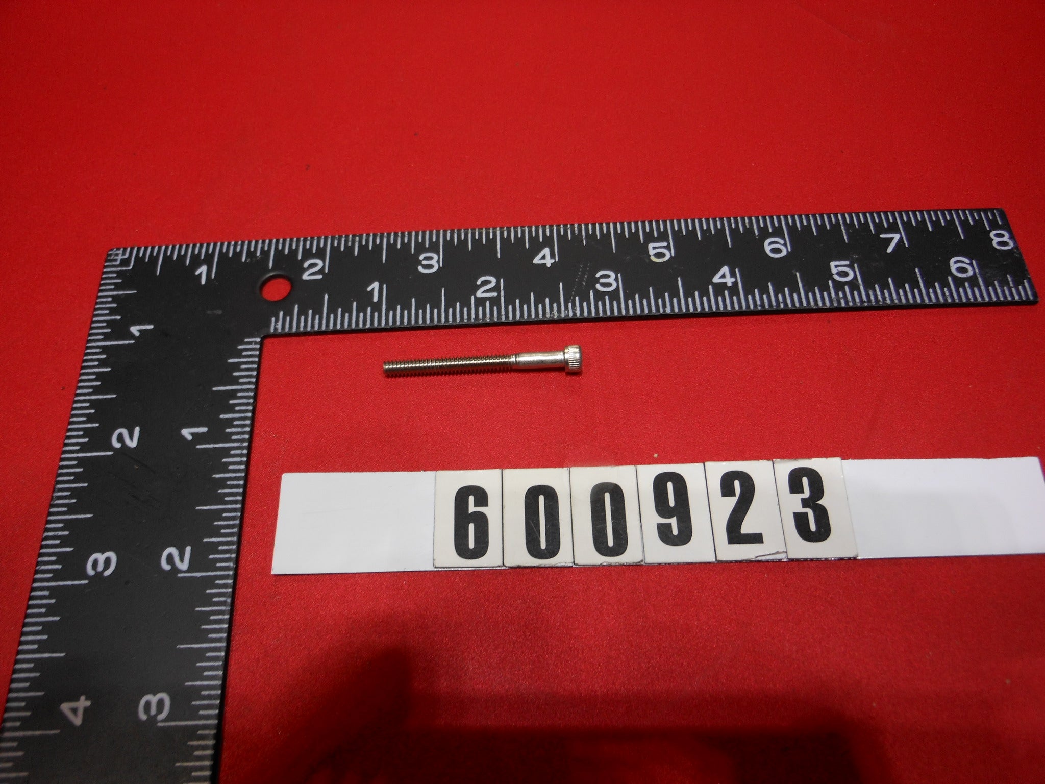 "SCREW # 6 -32 X 1.5"" S.S. SOCKET HEAD CAP SCREW FOR GAUGE BEZELS"