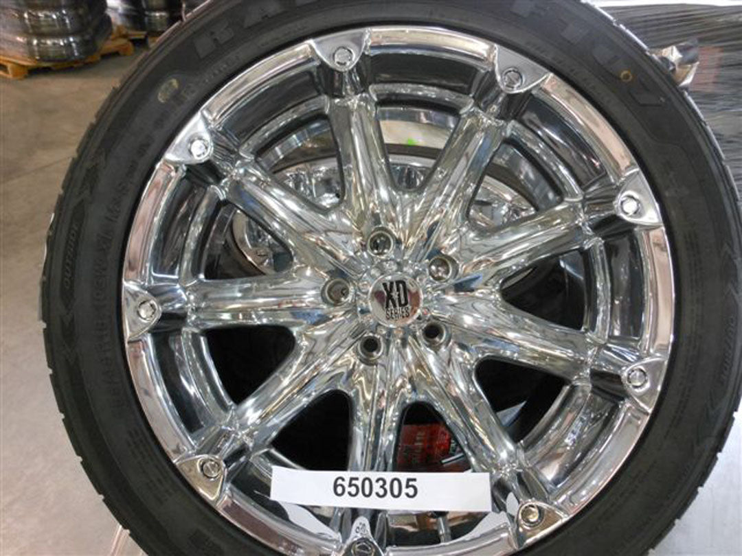 "WHEEL-18"" CHRM #779 BADLAND XD 255/45"