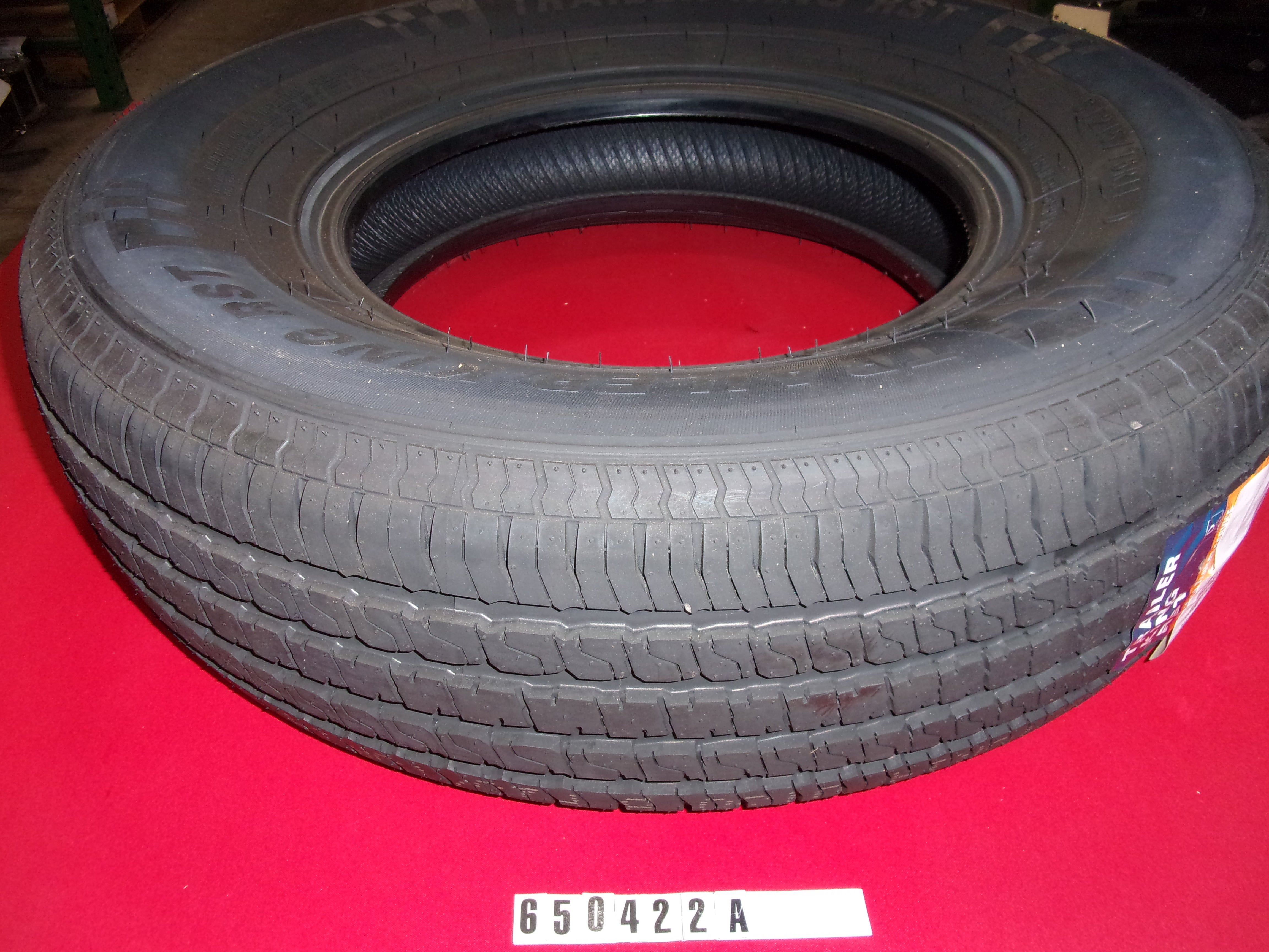 "TIRE-ONLY 14"" TIRE KING II 2200LB 8PLY 215/14D"