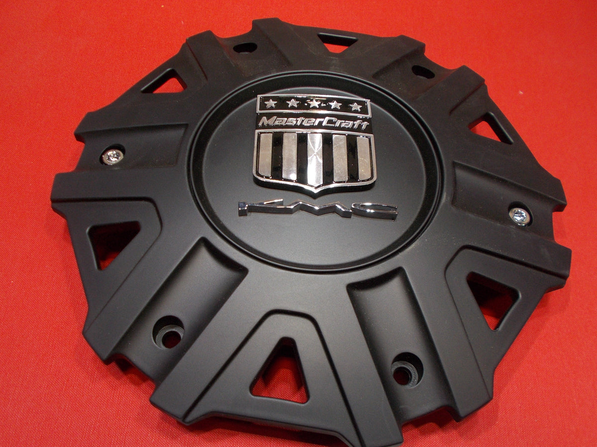 XD822- MONSTER2 WHEEL CENTER CAP FLAT BLACK W/4 BOLTS XD SERIES LOGO