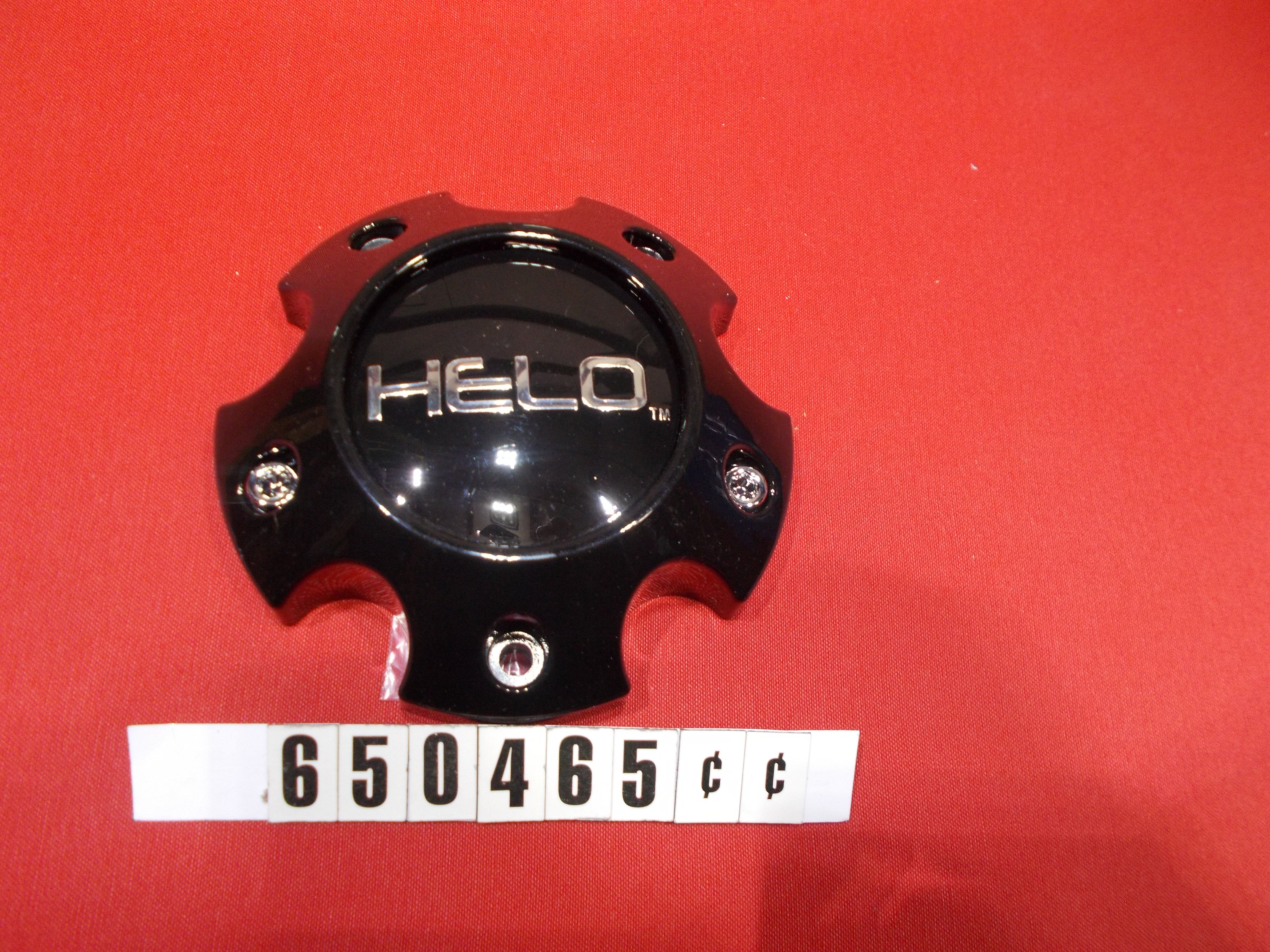 "WHEEL-CENTER CAP ONLY ""HELO"" Version Black NXT 18' LO PRO"