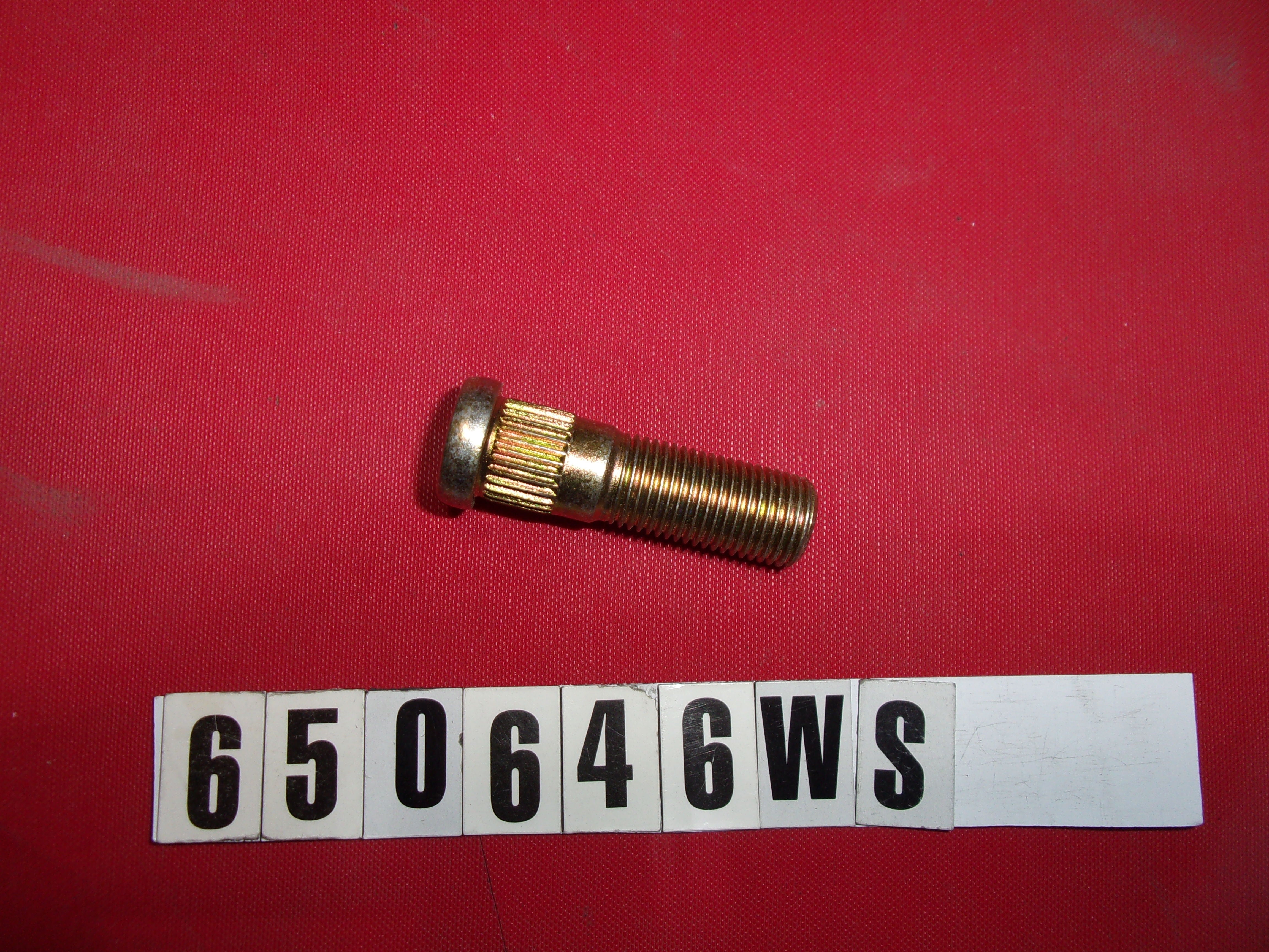 "ROTOR-HUB STUD ONLY 1/2-20X1.69"" - .545 KNURLGRADE-8"