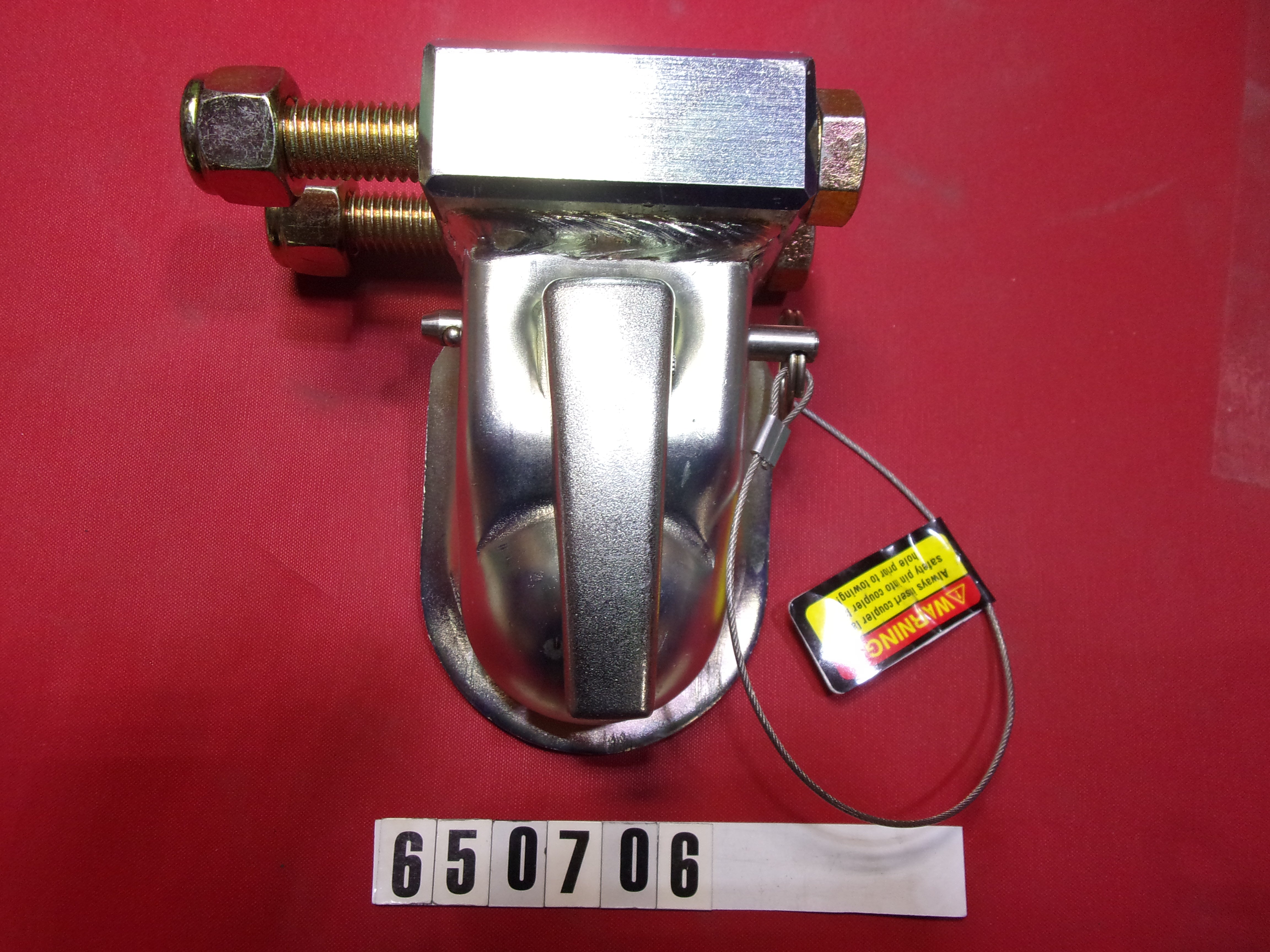 COUPLER ASSEMBLY-2" BALL FOR CHANNEL W/HDW
