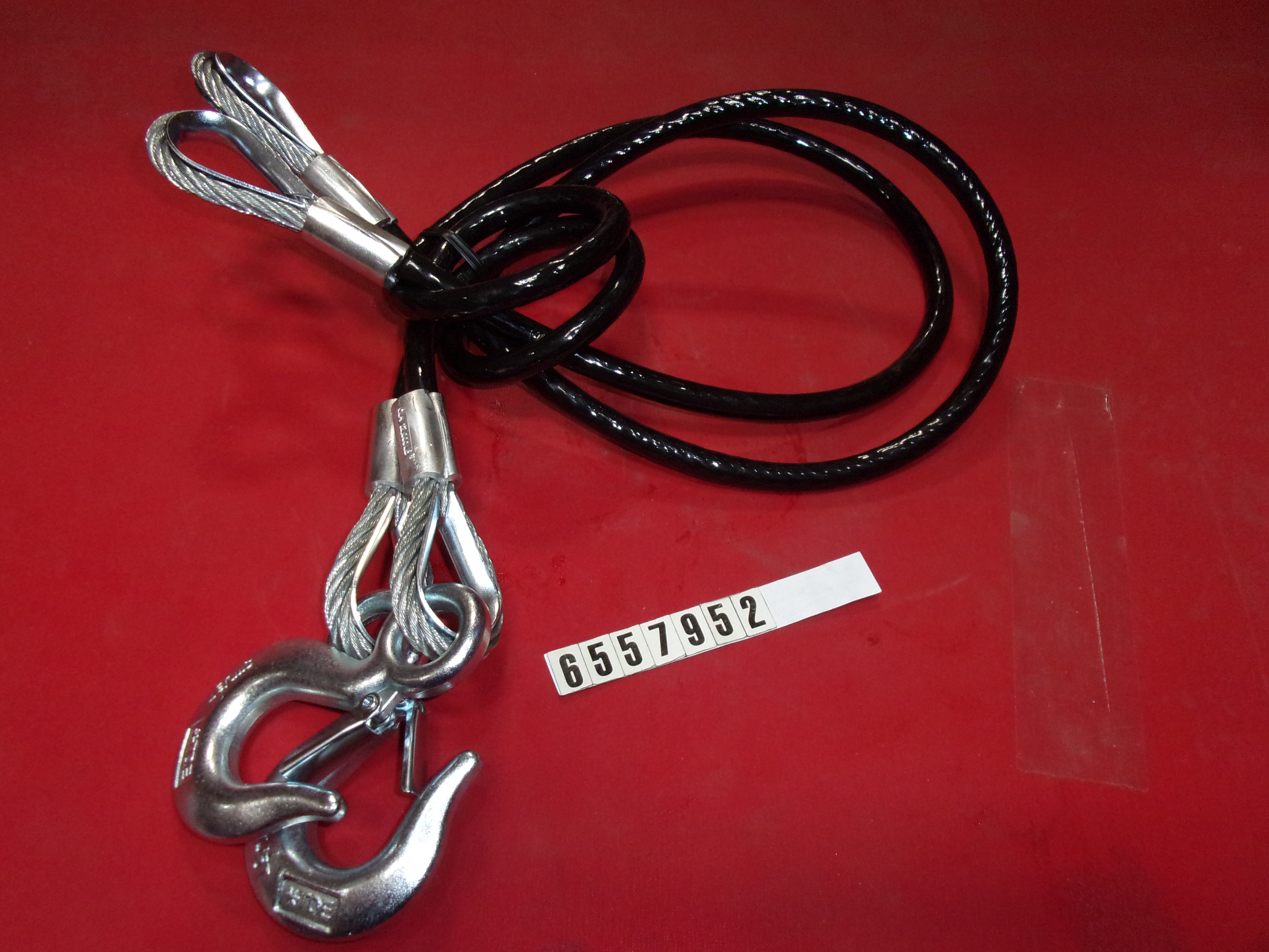 CABLE-SAFTEY 49"X3/8 STR COIL 12K
