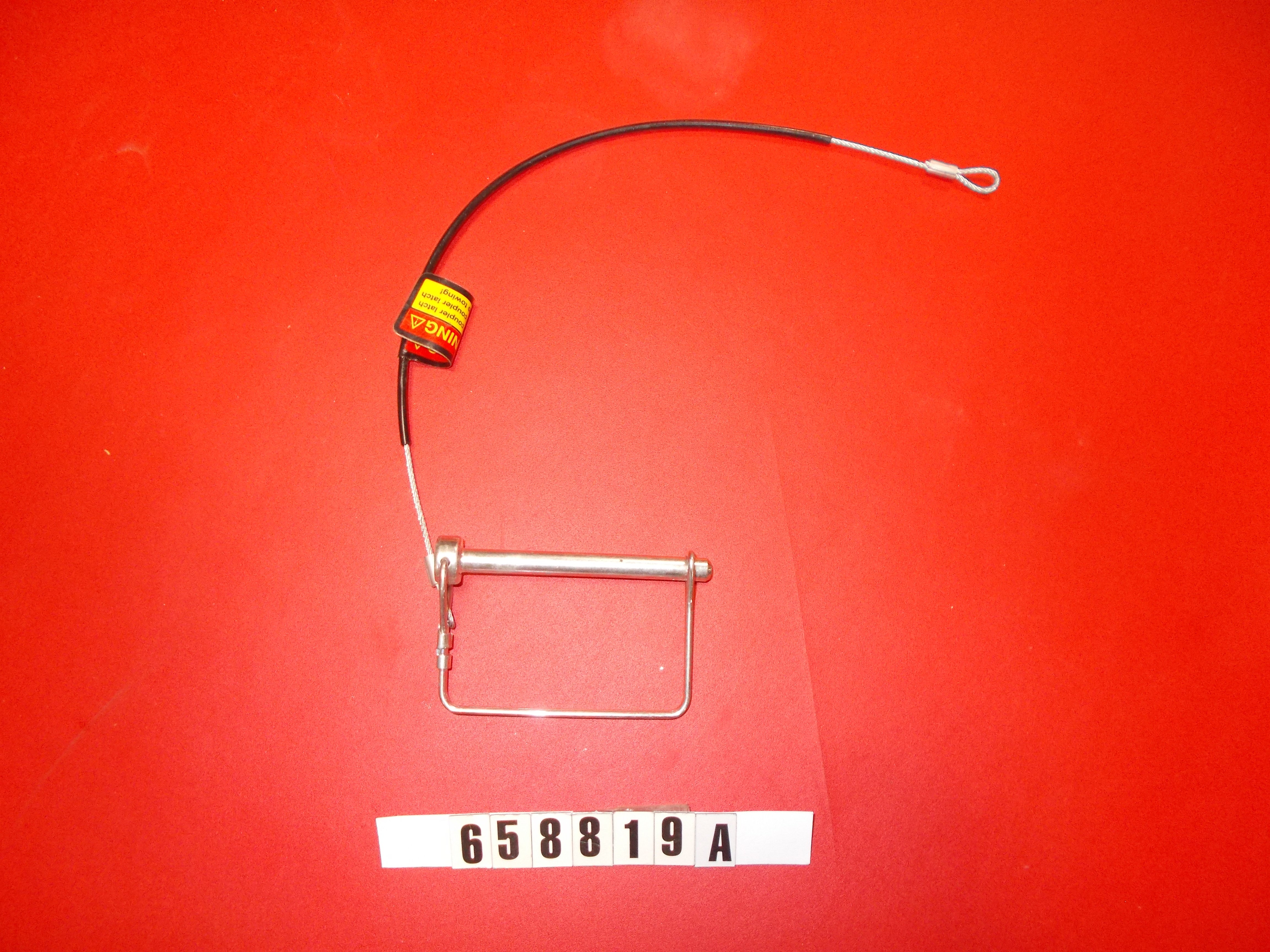 ACTUATOR-SAFETY PIN NEW 'D' STYLE W/CABLE TIEDOWN '15