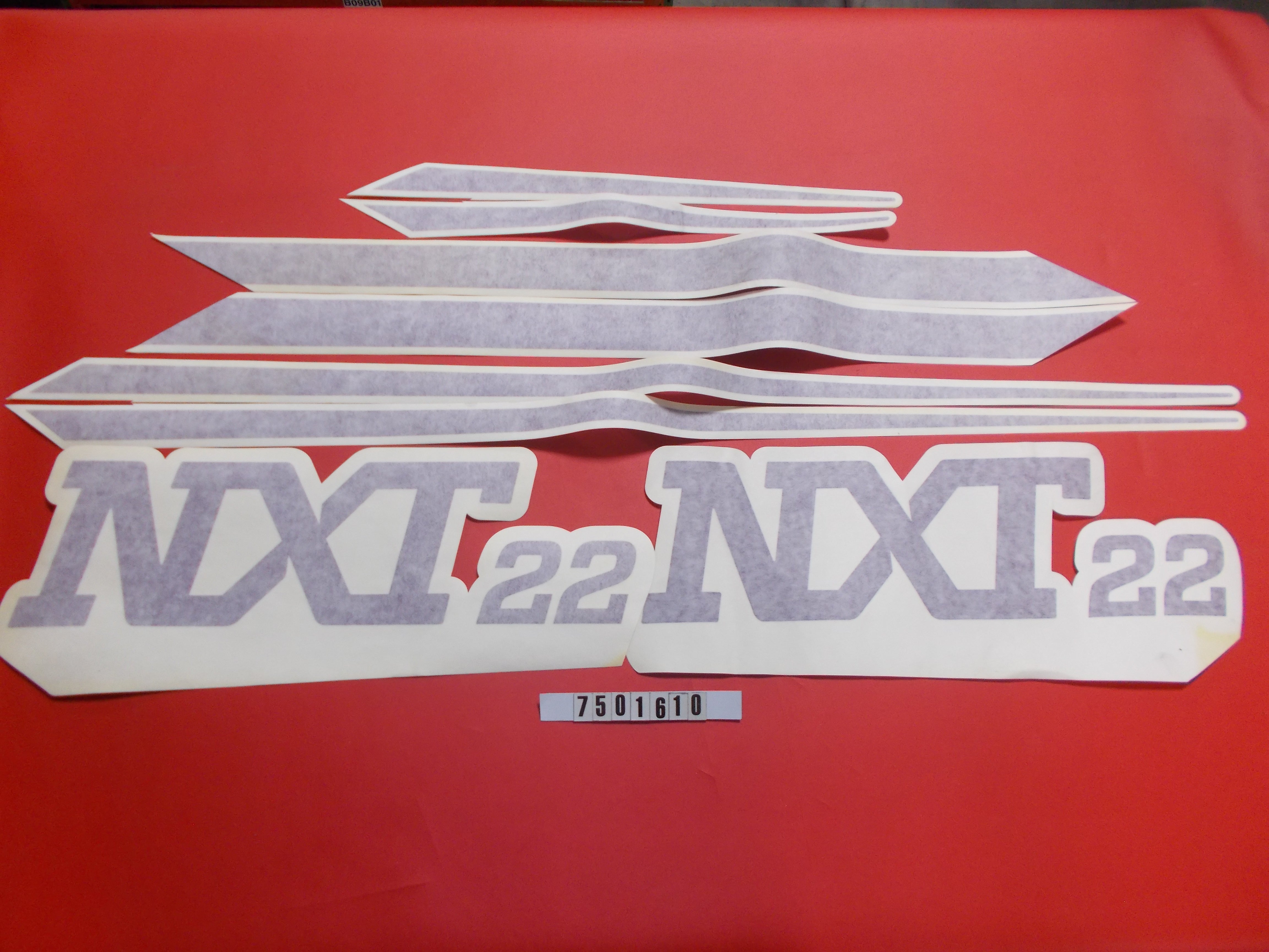DECAL KIT-NXT22 PURPLE RUSH '15