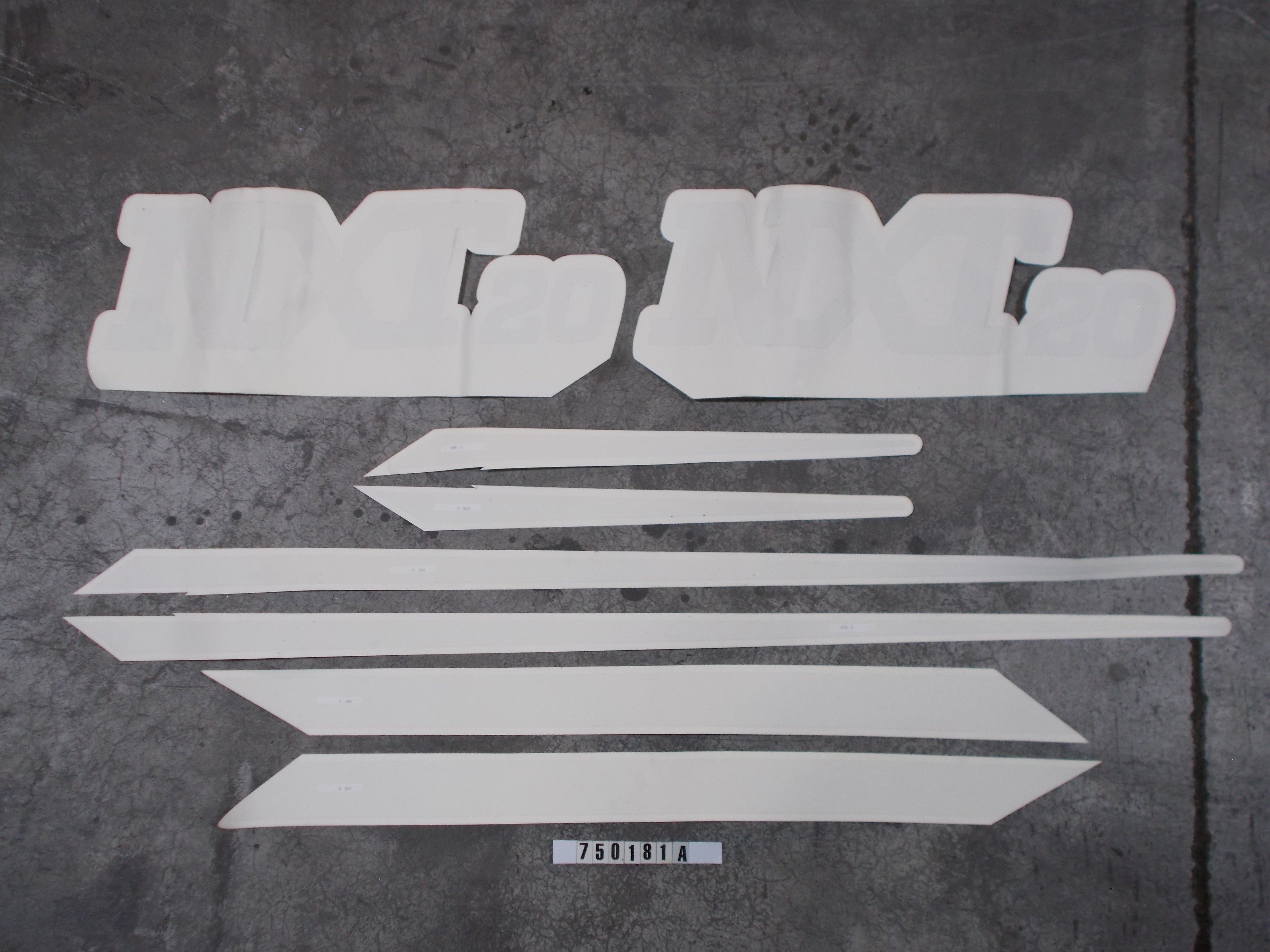 DECAL KIT-NXT WHITE REV A'15