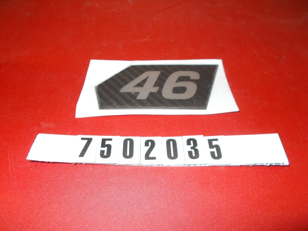 DECAL- X46 '14 DESIGNATOR '14