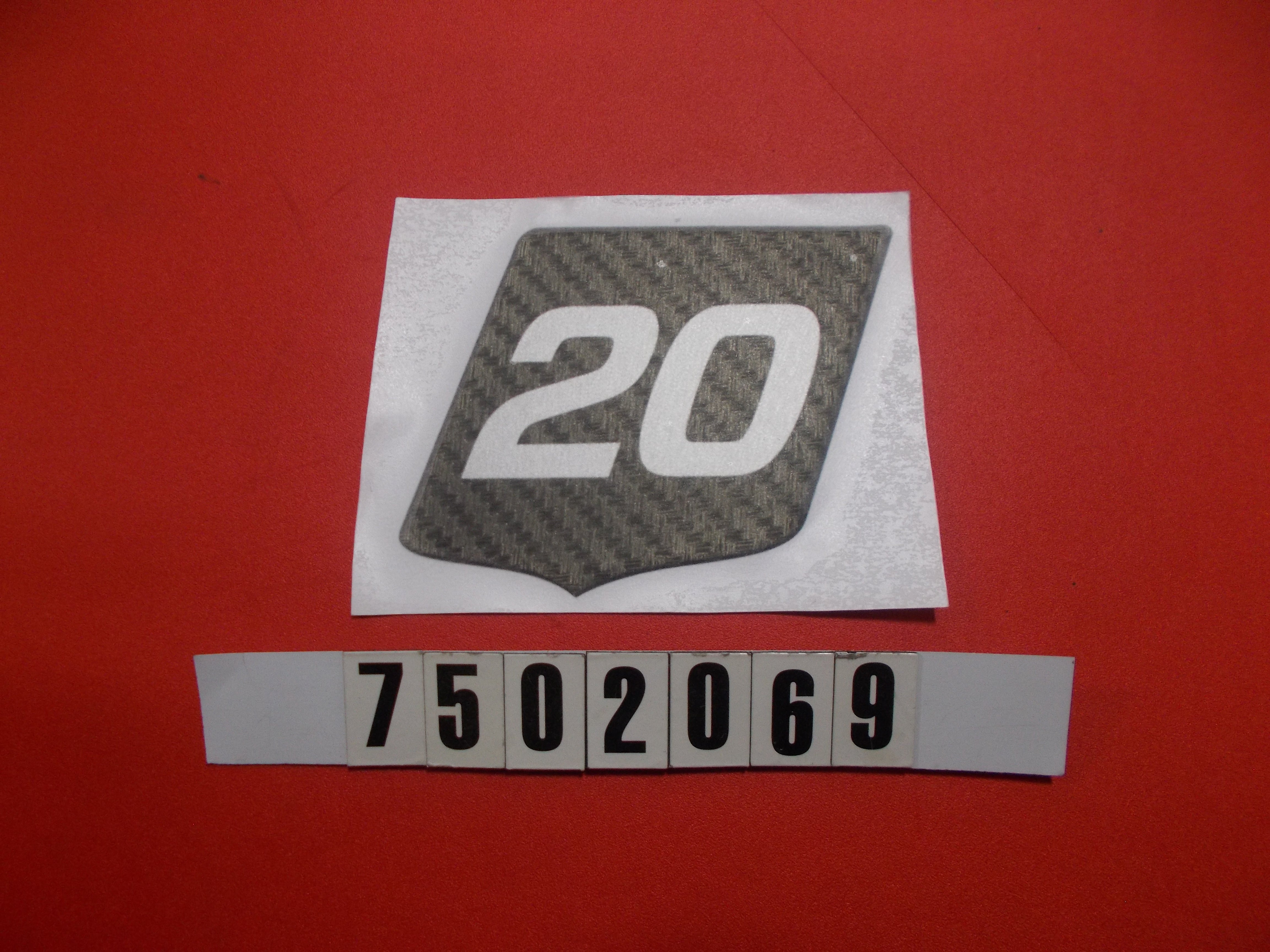 DECAL-DESIGNATOR X20 '16