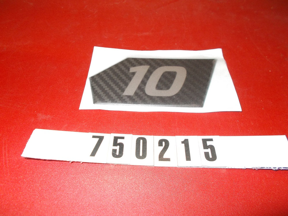 DECAL-X30 YELLOW X30/X30 SS '08 BULL'S EYE
