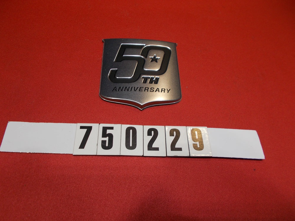 DECAL - 50TH TRANSOM SHIELD ATIN '18
