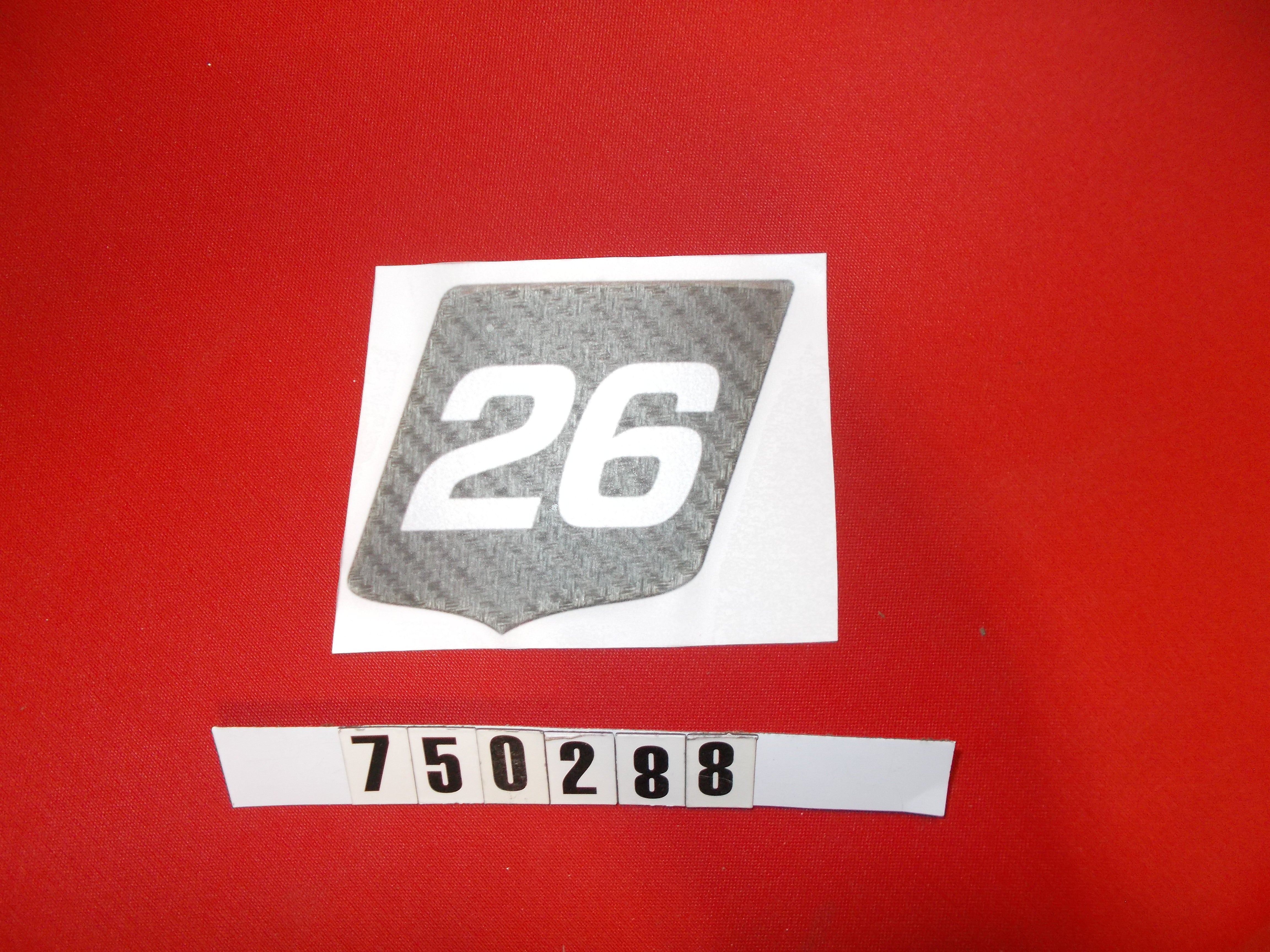 DECAL-DESIGNATOR X26
