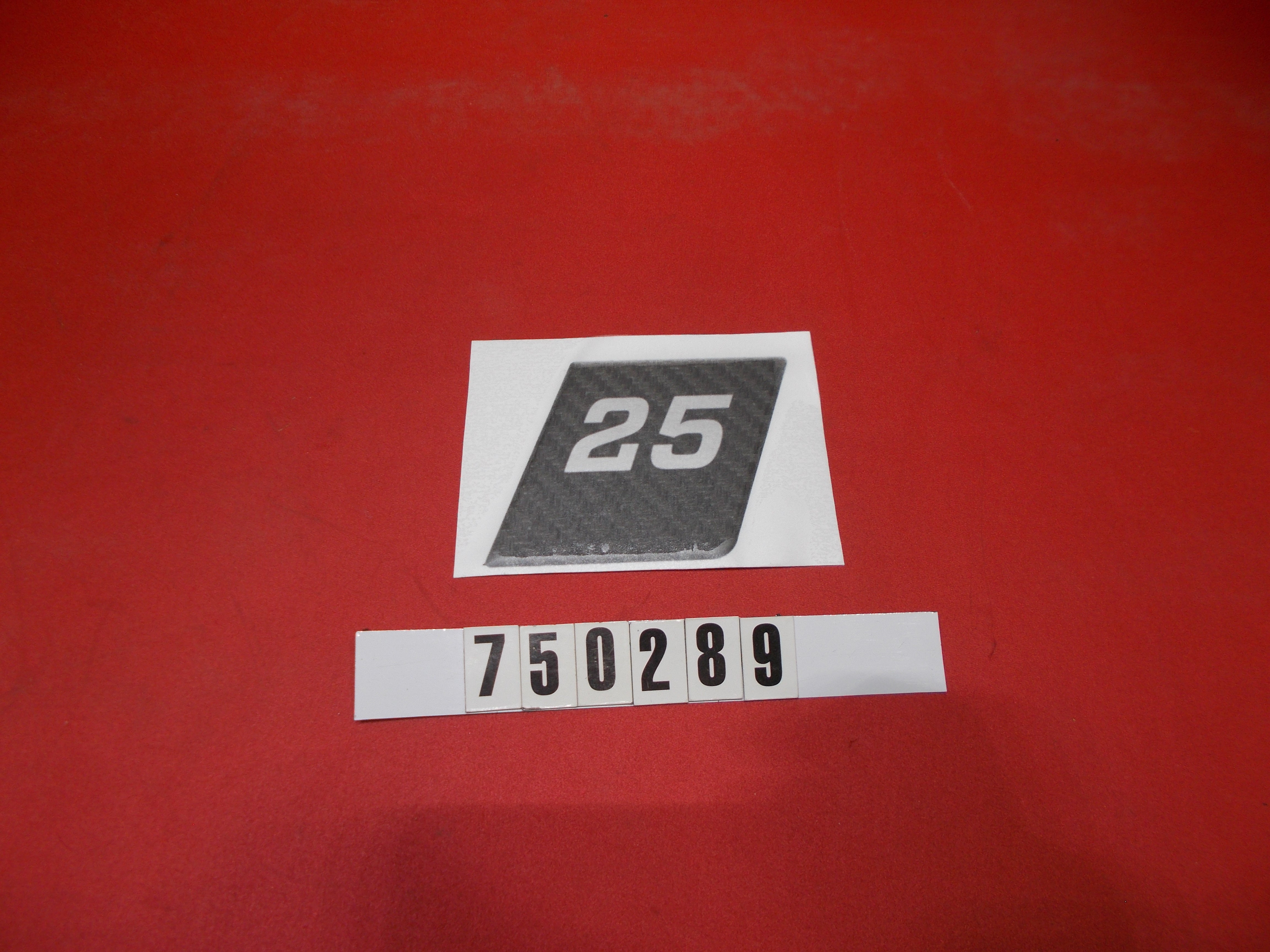 DECAL - DESIGNATOR XT25 '18