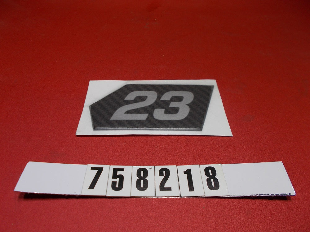 DECAL-DESIGNATOR X23 '15