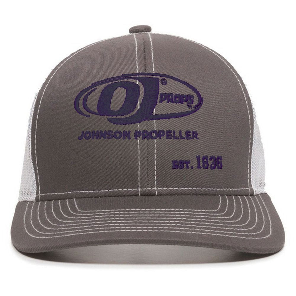 OJ Props Logo Cap | Grey/White