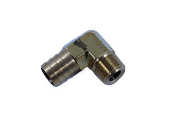 BRASS Fitting, Barb 90 Degree Fitting 3/4